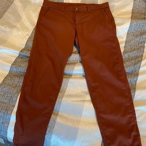 Lulu Lemon Commission Pant *rare burnt Orange*